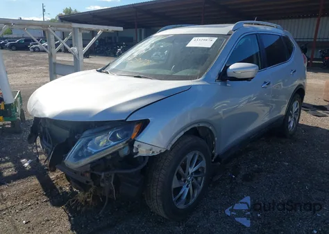 2015 Nissan Rogue Sl из США, поврежденный, VIN 5N1AT2MV1FC826436